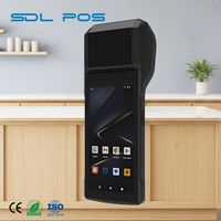 Dispositivo POS Móvil con Impresión Térmica 2G para Restaurantes, Pantalla HD Clara para Punto de Venta en Supermercados, Sdlpos