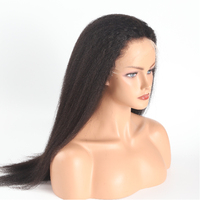 Cabello Humano Virgen 13x6 4 Transparente HD para Peluca Larga con Frente de Encaje Vietnamita 150% Doble Trama Pre-Desplumada con Cutícula Alineada