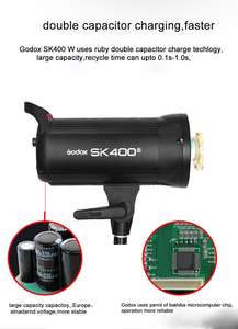 Equipo de Fotografía Profesional Sk400ii, <span class=keywords><strong>Flash</strong></span> de Estudio Compacto de 400ws, <span class=keywords><strong>Flash</strong></span> Estroboscópico para Cámara Fotográfica - Product Image 5