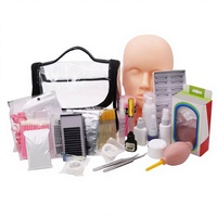 Kit de démarrage liquide pour cils, très demandé, outils professionnels d'extension de cils et kits de formation