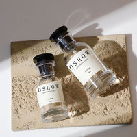 Vente en gros de flacons de parfum vides de 30 ml, 50 ml, 100 ml, rechargeables, à visser, à embout à sertir, en verre écologique, atomiseur de parfum, sérigraphie