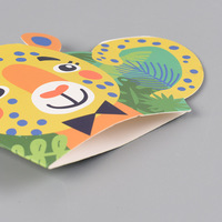 Couvre-gobelet à thé au lait jetable anti-brûlure pour enfants, en papier, avec taille et logo personnalisables