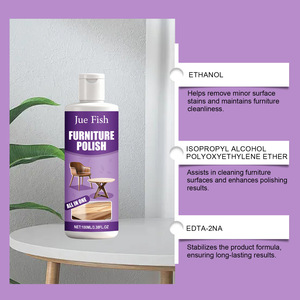 Cire en spray pour meubles pour l'entretien, le dégraissage, l'éclat et l'imperméabilisation des canapés, des chaises et des meubles en <span class=keywords><strong>bois</strong></span> - Product Image 3