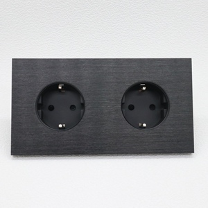 EU tiêu chuẩn nhà điện tường chuyển đổi và ổ cắm với tiêu chuẩn nối đất 250V 16A PC Bảng điều chỉnh Schuko ổ cắm Đức ổ cắm - Product Image 2