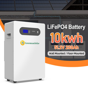 แบตเตอรี่ลิเธียมไฮบริดแบบแยกส่วนติดผนัง 51.2V 200Ah 10kWh 20kWh 50kWh 100kWh ระบบกักเก็บพลังงานภายในบ้าน แบตเตอรี่ LiFePO4 - Product Image 1