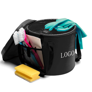 Portable 500d PVC <span class=keywords><strong>Pliable</strong></span> Bassin <span class=keywords><strong>20L</strong></span> <span class=keywords><strong>Pliable</strong></span> Seau D'eau Couvercle pour Camping Voyage Randonnée Pêche 10L Capacité 2mm - Product Image 6