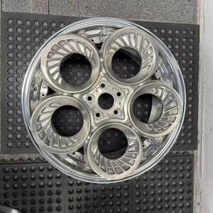 Rines Monobloque Forjados Personalizados para Autos de Pasajeros, Acabado Negro Brillante, para Autos Deportivos <span class=keywords><strong>Lamborghini</strong></span> - Product Image 5