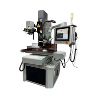 HY-435s précision 3 axes CNC EDM perceuse de trou CNC 3 axes avec électrode tubulaire rinçage moteur colonne perceuse