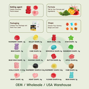 Gomitas de proteína de suero con sabor personalizado que favorecen el crecimiento y la recuperación muscular para entrenamientos diarios y entusiastas del estilo de vida activo. - Product Image 3