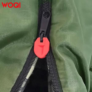 Sac de couchage en coton Woqi, type enveloppe, 1,3 kg, respirant, pour adultes, camping, randonnée, usage extérieur - Product Image 4