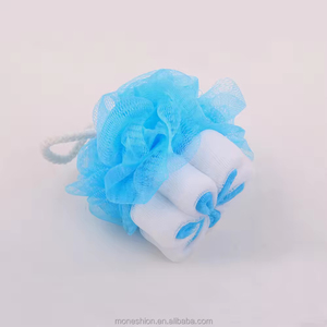 Éponge <span class=keywords><strong>de</strong></span> douche exfoliante pour le corps en forme <span class=keywords><strong>de</strong></span> fleur, éponge <span class=keywords><strong>de</strong></span> <span class=keywords><strong>bain</strong></span> douce en maille, <span class=keywords><strong>boule</strong></span> <span class=keywords><strong>de</strong></span> douche, éponge loofah - Product Image 2