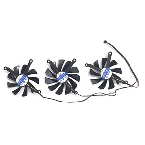 Ventilador de refrigeración para tarjeta gráfica <span class=keywords><strong>XFX</strong></span> RX <span class=keywords><strong>5600</strong></span> <span class=keywords><strong>XT</strong></span> RX 5700 RX 5700 <span class=keywords><strong>XT</strong></span>, 85MM 95MM 4PIN DC 12V 0.45A CF1010U12S RX5600XT GPU - Product Image 2