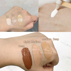 Crème hydratante teintée SPF30, couvrance légère, soin de la peau, fond de teint, écran solaire, crème visage non grasse, effet éclatant, OEM personnalisé - Product Image 2