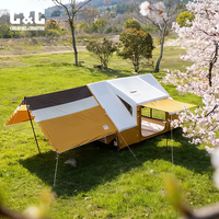 CC"Estate"Air House 14.6 ㎡   Tente gonflable de camping durable et imperméable, directement de l'usine