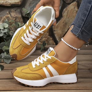<span class=keywords><strong>Scarpe</strong></span> da passeggio casual da donna traspiranti di tendenza 2026 - Sneakers classiche versatili <span class=keywords><strong>con</strong></span> plateau e suola morbida - Product Image 3