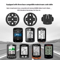 TOOPRE Support de lampe d'extension de guidon intégré Accessoires de base de caméra de sport incurvés pour support d'ordinateur de vélo
