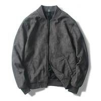 Blouson aviateur unisexe personnalisé de haute qualité avec fermeture éclair pour le travail Veste aviateur universitaire en cuir imperméable Letterman vierge OEM pour hommes