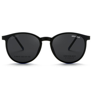 Lunettes de soleil Grey Jack 50-18-140 polarisées unisexes, monture en métal TR, protection UV400 - Product Image 1