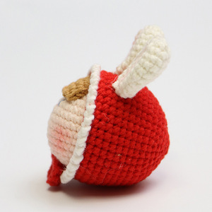 Muñecas de ganchillo hechas a mano, colgantes de hilo, llaveros de conejo de dibujos animados, productos de punto con forma de dumpling, los más vendidos transfronterizos - Product Image 2
