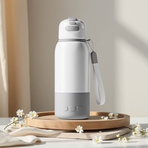 Chauffe-biberon de voyage rechargeable, portable, à chauffage rapide, tasse à eau à température constante, chauffe-biberon pour les voyages en plein air - Product Image 2