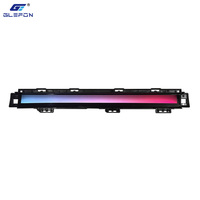 Pour Honda CRV 2023-2024, kit d'éclairage d'ambiance intérieur de voiture Glefon en gros, 64 couleurs, contrôle par application, 12V, Plug and Play, lampe d'ambiance