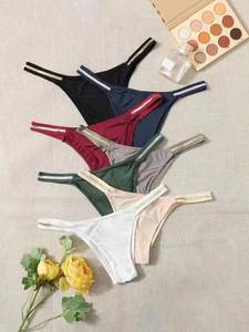 Nuevas bragas de algodón transpirables y suaves para mujer, talla grande, con cinta personalizada de punto para decoración menstrual diaria. - Product Image 3