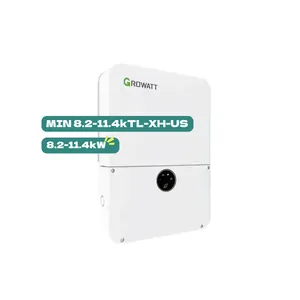 Growatt MIN impermeabile 8.2-11,4 ktl-XH-US di alimentazione ibrida batteria inverter solari per sistema solare