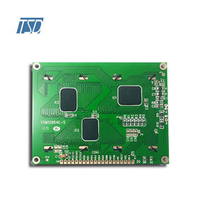 Pantalla LCD monocromática COG personalizada de 128x64 FSTN con 28 pines metálicos, módulo LCD monocromático de 12864 3v - Product Image 6