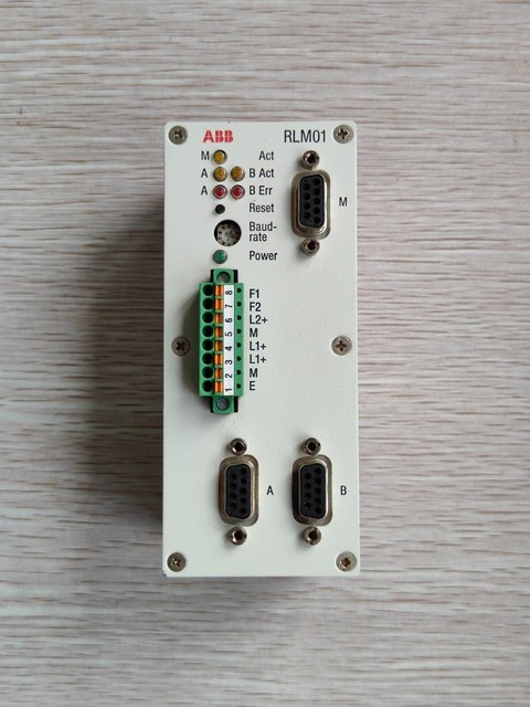 RLM01 3BDZ000398R1 Redundant Link Module for PROFIBUS DP Automation Network