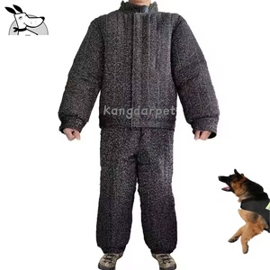 Treinamento profissional do cão mordida terno lágrima-resistente cânhamo anti-mordida vestuário, tamanhos personalizáveis e cores (canil e mordida trabalho uso) - Product Image 1
