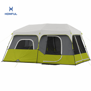 Carpa Instantánea HOMFUL para 8-10 Personas, Carpa <span class=keywords><strong>de</strong></span> <span class=keywords><strong>Camping</strong></span> Familiar Grande y Lujosa para Exteriores - Product Image 1