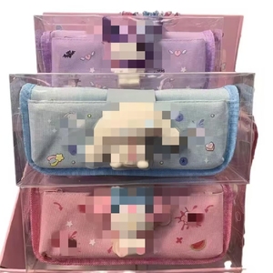 Étui à crayons en cuir mignon et anti-stress avec une grande capacité pour le rangement au bureau et à l'étude - Product Image 1