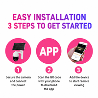 Caméra IP solaire extérieure à faible consommation d'énergie, sans connexion mobile, sans fil, WiFi 4K, audio bidirectionnel, 4G en option, vision nocturne HD