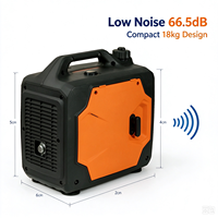 Générateur à onduleur 230V 50Hz 1.8kW 2.0kW pour maisons et appartements européens, alimentation de secours silencieuse pendant les pannes de courant