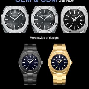 Reloj de Cuarzo de Lujo para Hombre de Alta Gama, 42 mm, Esfera Brillante de Estrella, Fecha Luminosa Japonesa, Correa Personalizada de 22 mm, Montre Pour Hommes - Product Image 5