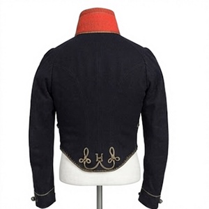 Chaqueta de Invierno Impermeable Estilo Uniforme Histórico Steampunk con Bordado y Botones Frontales - Product Image 2