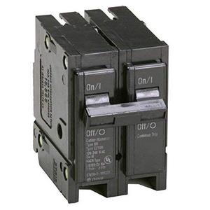 Interruptor de Circuito Eaton BR2125, 125 A, 2 Polos, Disparo Térmico Magnético, Disparo Común, Montaje Enchufable - Product Image 1