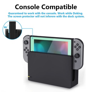 Film protecteur d'écran en verre trempé transparent HD Misty Green Border pour console Nintendo Switch - Product Image 6