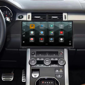 Precio de fábrica 2023 13,3 pulgadas navegación GPS para coche para Range Rover Evoque 2015 2016 2017 Actualización de <span class=keywords><strong>Android</strong></span> con Panel de aire acondicionado - Product Image 5