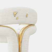 Silla de Comedor de Lujo Artística, Muebles para Villa, Servicio Integral de Alta Calidad, Solución Llave en Mano, Juego de Mesa y Sillas de Comedor de Lujo