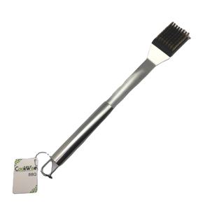 Venta al por mayor, Metal resistente, marca personalizada, etiqueta colgante, barbacoa, cepillo de parrilla de barbacoa de acero inoxidable - Product Image 1