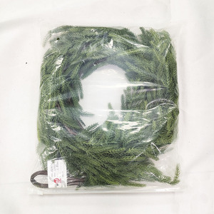 Guirnalda de Navidad 183cm Faux Greenery Norfolk Pine Real Touch Artificial <span class=keywords><strong>Araucaria</strong></span> Vine Navidad Preservada Flor Guirnalda de cedro - Product Image 4