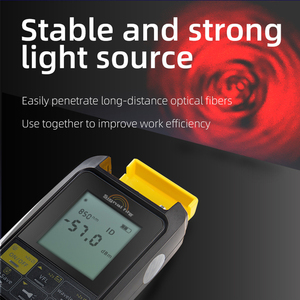 เครื่องวัดพลังงานแสง Signal fire ZS-20C-V20 พร้อมเครื่องตรวจสอบสายไฟเบอร์ออปติกแบบมองเห็นได้ ชุดเครื่องมือไฟเบอร์ออปติก Ftth แบบพกพา ตรวจสอบคุณภาพ 100% - Product Image 5