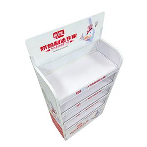 Exhibidor Metálico Resistente con Estantes de Múltiples Niveles para Supermercados, Tiendas de Aperitivos, Panadería y Pastelería - Product Image 5