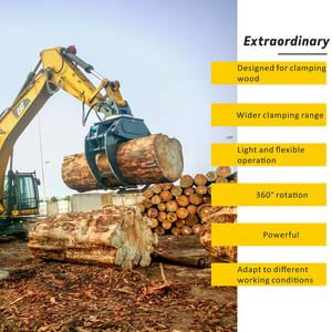 XUVOL 360rotationCrab Clip Series OEM <span class=keywords><strong>Mini</strong></span> Grab Grab <span class=keywords><strong>pour</strong></span> <span class=keywords><strong>Pelle</strong></span> de Jardin 9-12 Tonnes Broyeur Machine Broyage de Pierre Grappin Série - Product Image 4