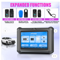 Escáner de Diagnóstico Automotriz Profesional D7S, Herramienta de Programación de Llaves OBD2 e Inmovilizador con 1 Año de Garantía