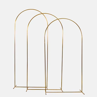 Accessoires anneau en métal grand fond fleur jardin extérieur pelouse étagère scène décoration mariage toile de fond arc cadre Kit