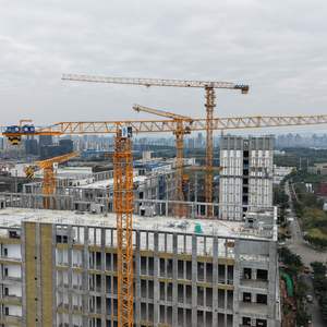 Grue à tour à plateau plat DAHAN QTZ500(8530) de haute qualité, 25 tonnes, avec moteur, portée 85 m, hauteur maximale 350 m, 500 t.m, neuve - Product Image 6