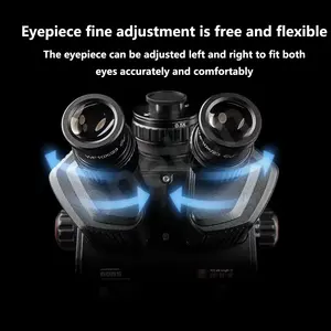 YCS 6065X 6.5倍デジタル顕微鏡、調整可能な倍率とLED照明付き、携帯電話修理および電子機器ツールセット - Product Image 3