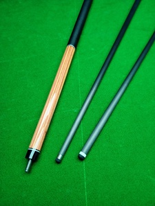 Chất lượng cao chuyên nghiệp sợi carbon hồ bơi <span class=keywords><strong>Cue</strong></span> <span class=keywords><strong>Stick</strong></span> 10.5mm/11.5mm/12.5mm/13mm tip, 1/2 doanh 100% carbon Butt handmade <span class=keywords><strong>Cue</strong></span> - Product Image 2